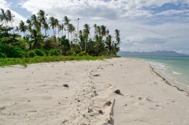 White Sand Beach in Panampangan