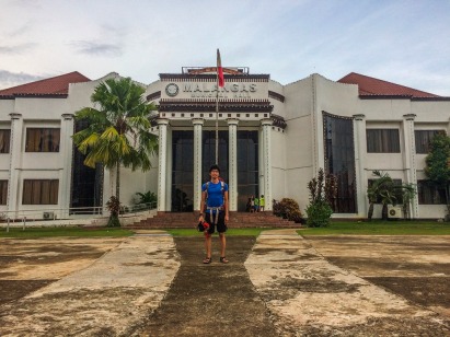 The Municipal Hall of Malangas Facade
